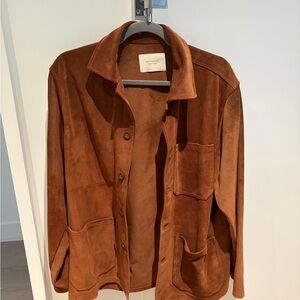 Aime Leon Dore Brown Suede Jacket